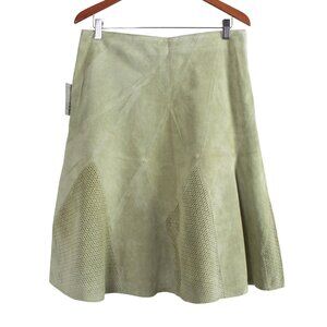 Skotts Washable Suede Midi Skirt